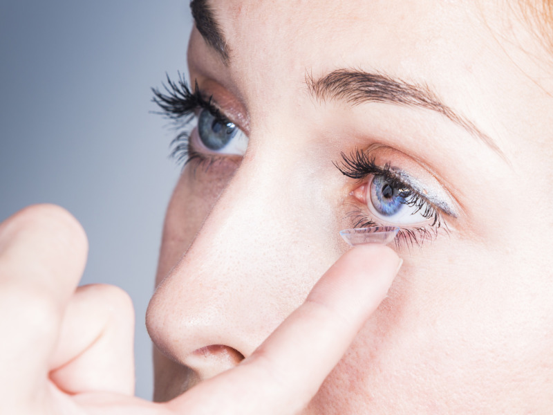 На какво влияе диаметърът на контактните лещи?